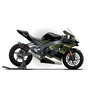 Kit déco ASD Kawasaki ZX-10R 2021/23 Noir / Kaki / Kaki