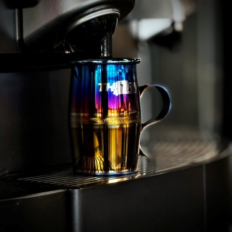 MUG TITANE TARO BLUE