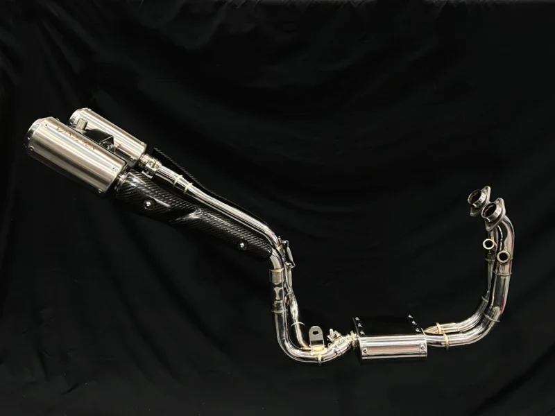 Échappement surélevé en inox Vandemon pour CFMOTO 450SR 2023–2024