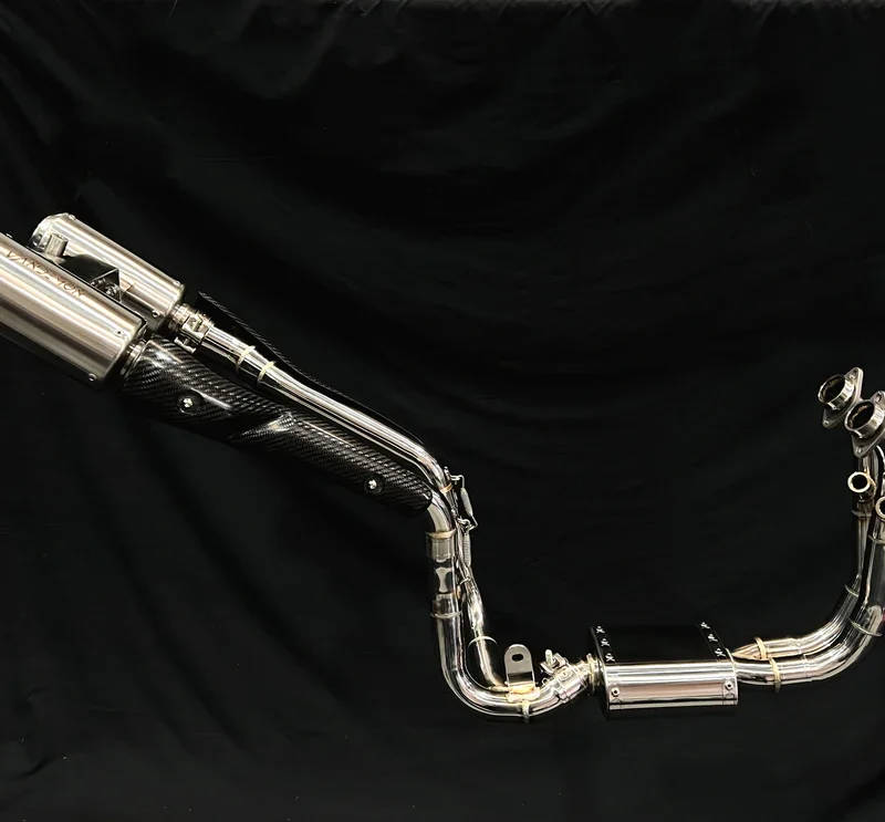Échappement surélevé en inox Vandemon pour CFMOTO 450SR 2023–2024
