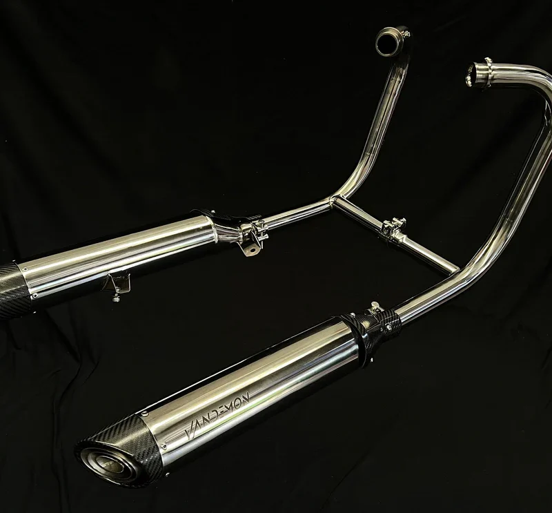 Échappement titane Vandemon Triumph Bobber & Speedmaster 1200