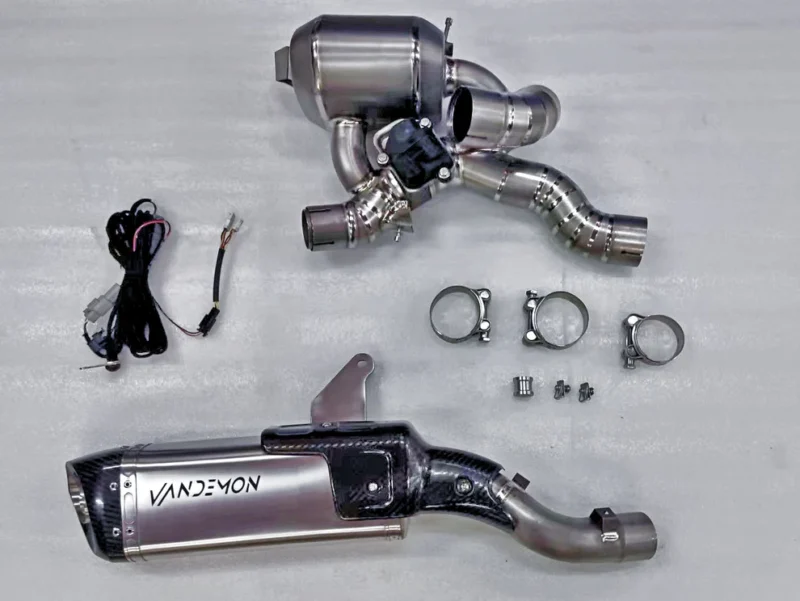 Échappement bimodal titane Vandemon Ducati Multistrada V4