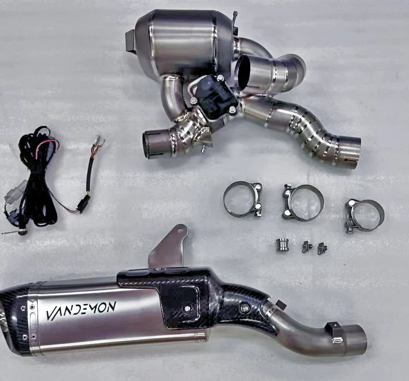 Échappement bimodal titane Vandemon Ducati Multistrada V4