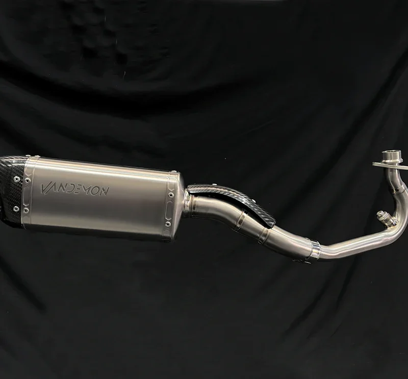 Échappement complet titane Vandemon Italjet Dragster 125/200