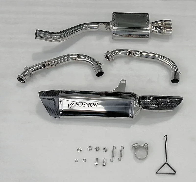 Échappement inox latéral Vandemon CFMOTO 450NK
