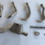 Échappement titane Vandemon Triumph Trident Daytona 660