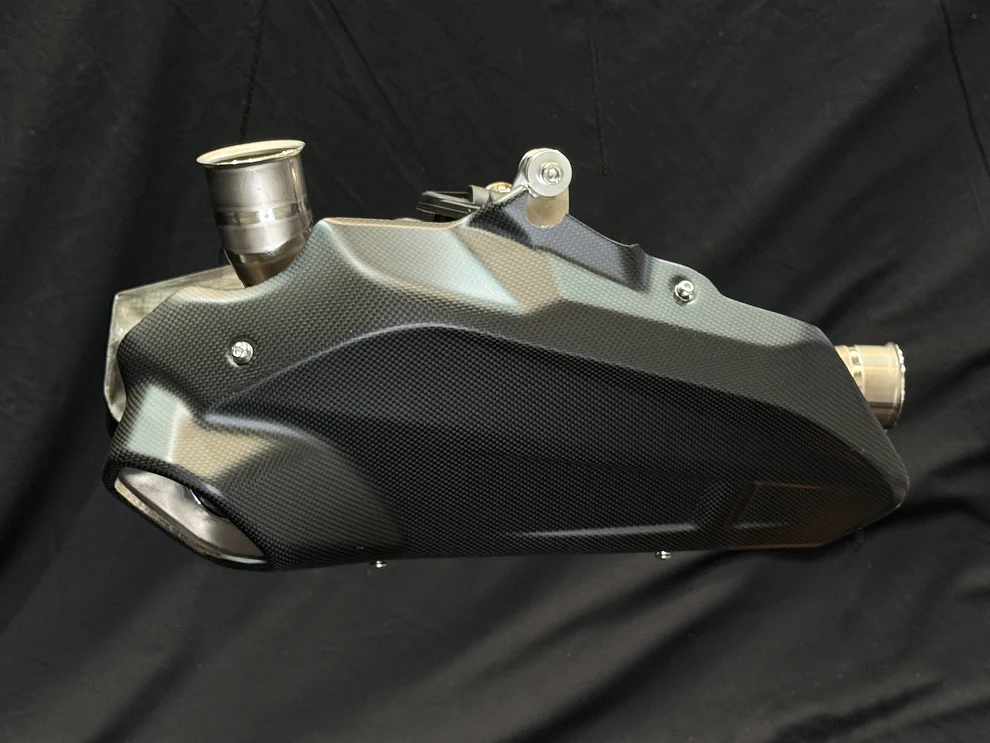 Silencieux bimodal furtif en titane Vandemon pour Ducati Panigale & Streetfighter V4 (2025+)