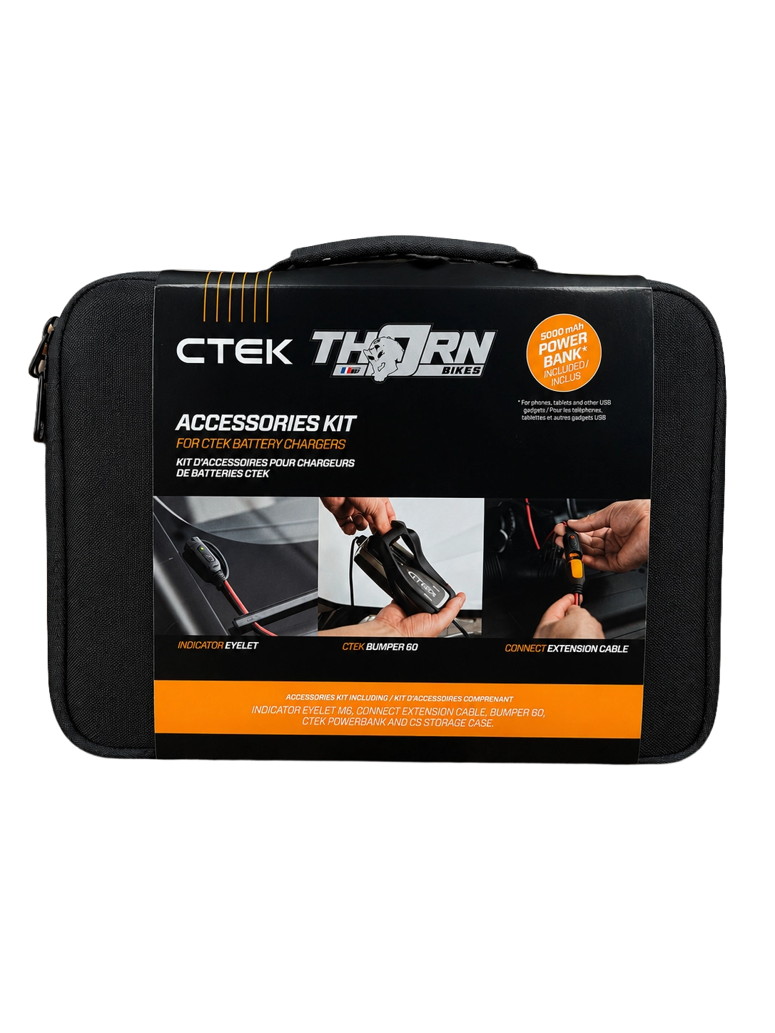 CTEK CT5 POWERSPORT – Chargeur, Mallette & Kit complet