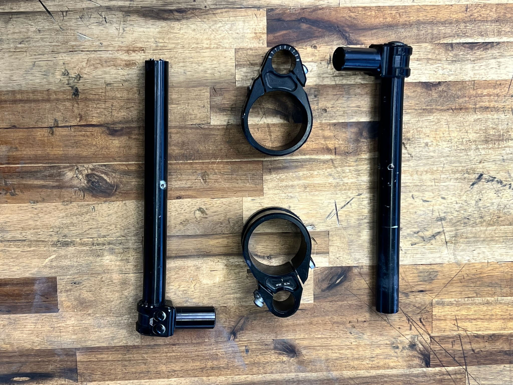 Demi guidon réhaussé et réglable ABM d’occasion 55mm – Contrôlé et vérifié