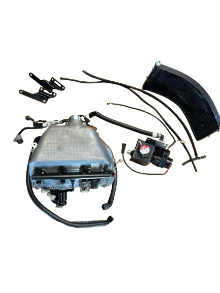 Kit complet intercooler Kawasaki ZH2 d’occasion – Contrôlé et vérifié