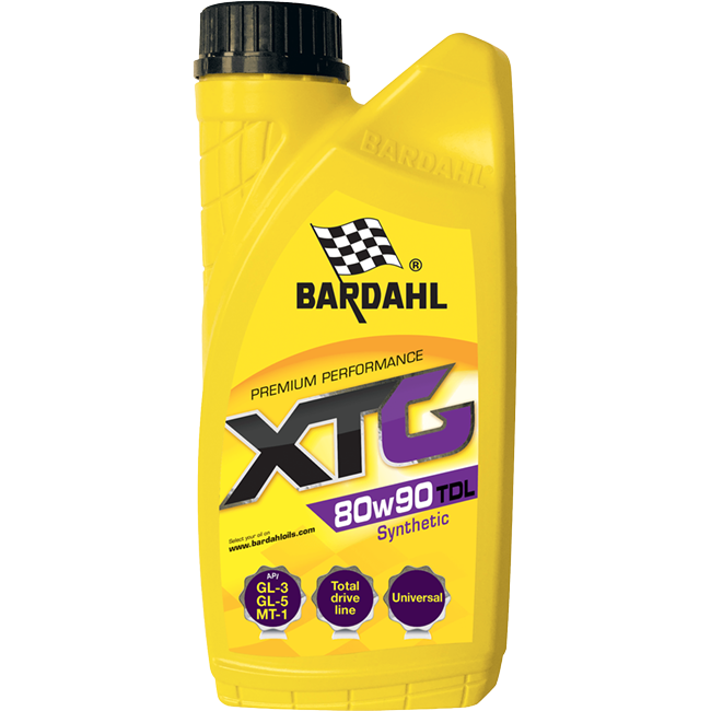 Huile de transmission Bardahl XTG 80w90 TDL- 1 litre