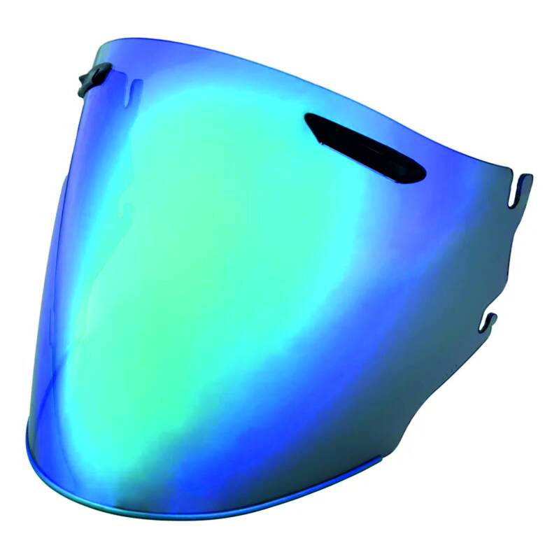 VISIÈRE IRIDIUM BLEU et PROTECTION LYSION INCLUSE pour ARAI  SZ-R  / VAS-Z