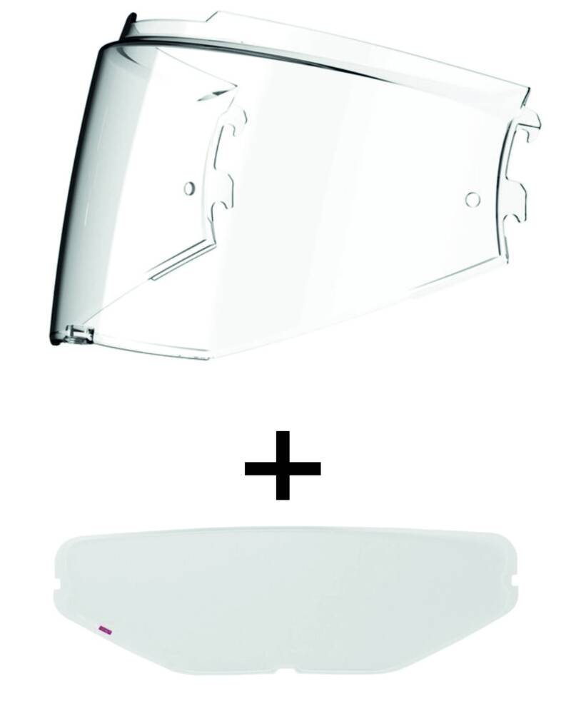 VISIÈRE TRANSPARENTE et PROTECTION LYSION INCLUSE pour LS2 ADVANT 2 / FF910 — avec PINLOCK / 100 ML – Image 2