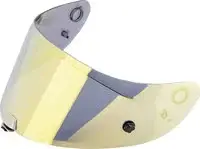 VISIÈRE IRIDIUM  OR  et PROTECTION LYSION INCLUSE pour HJC RPHA11 - RPHA70 / HJ-26