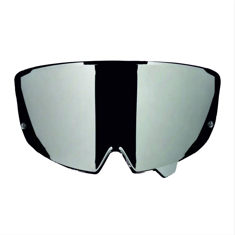 VISIÈRE IRIDIUM ARGENT et PROTECTION LYSION INCLUSE pour RUROC EOX