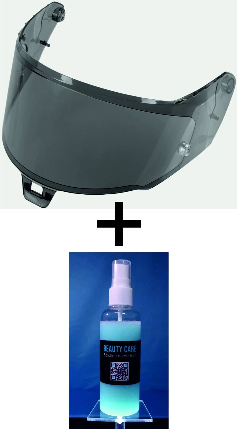 VISIÈRE FUMÉE FONCÉE et PROTECTION LYSION INCLUSE pour ALPINESTARS SUPERTECH R10 / AFHS-01 — avec PINLOCK / 100 ML – Image 4