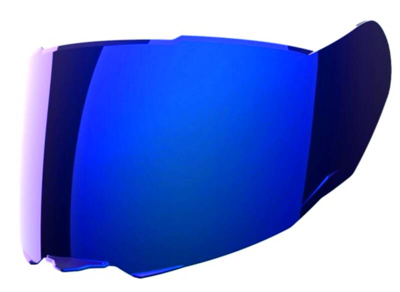 VISIÈRE IRIDIUM BLEU et PROTECTION LYSION INCLUSE pour NEXX Y.100 - Y.100R