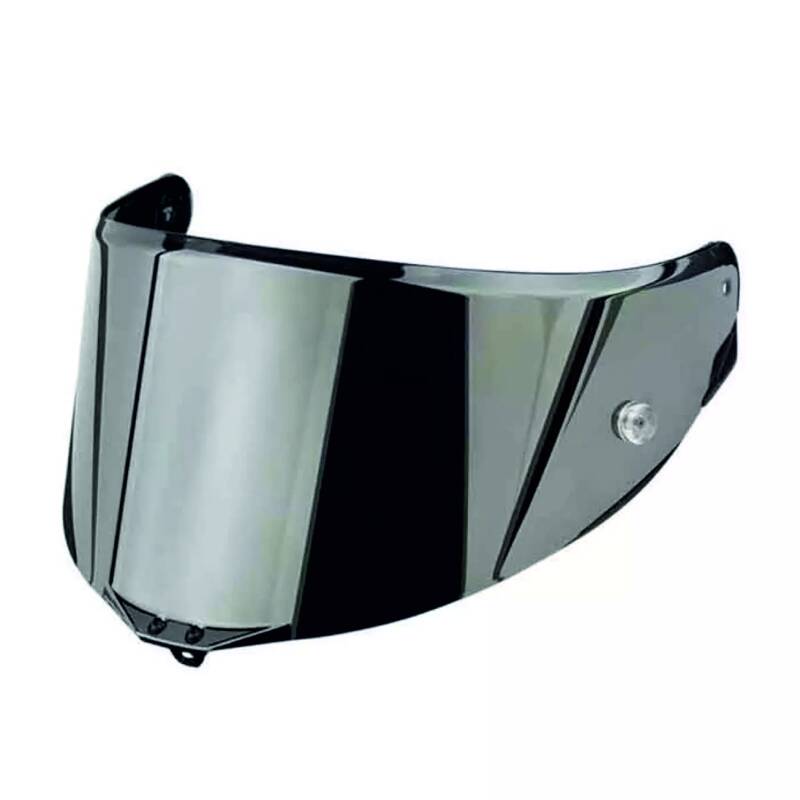 VISIÈRE IRIDIUM ARGENT et PROTECTION LYSION INCLUSE pour AGV PISTA GP RR - PISTA GP R -  CORSA R - MPLK