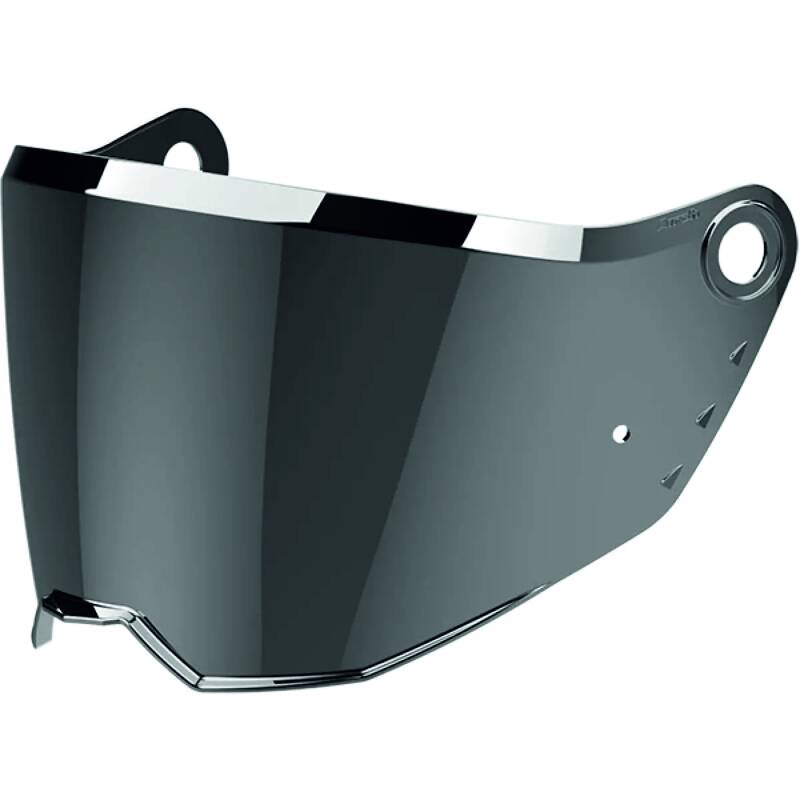 VISIÈRE IRIDIUM ARGENT et PROTECTION LYSION INCLUSE pour AIROH COMMANDER 2 / 6604V