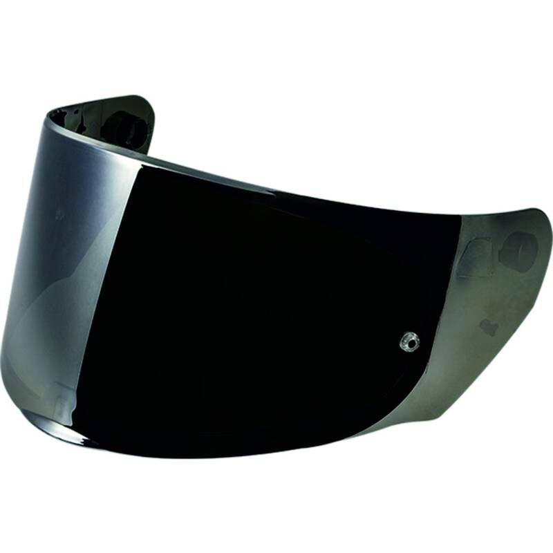 VISIÈRE IRIDIUM ARGENT et PROTECTION LYSION INCLUSE pour LS2 STREAM EVO / FF320
