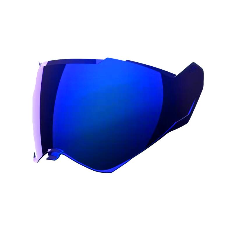VISIÈRE IRIDIUM BLEU et PROTECTION LYSION INCLUSE pour NEXX X.WED3 - X.WST3