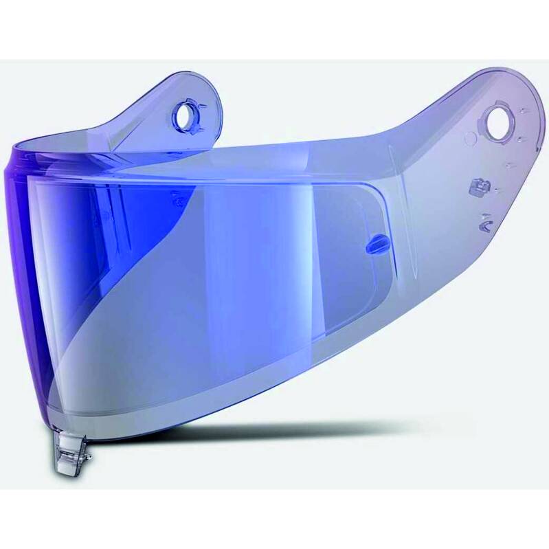 VISIÈRE IRIDIUM BLEU et PROTECTION LYSION INCLUSE pour SHARK SKWAL i3 - D-SKWAL 3 - RIDILL 2 / VZ400