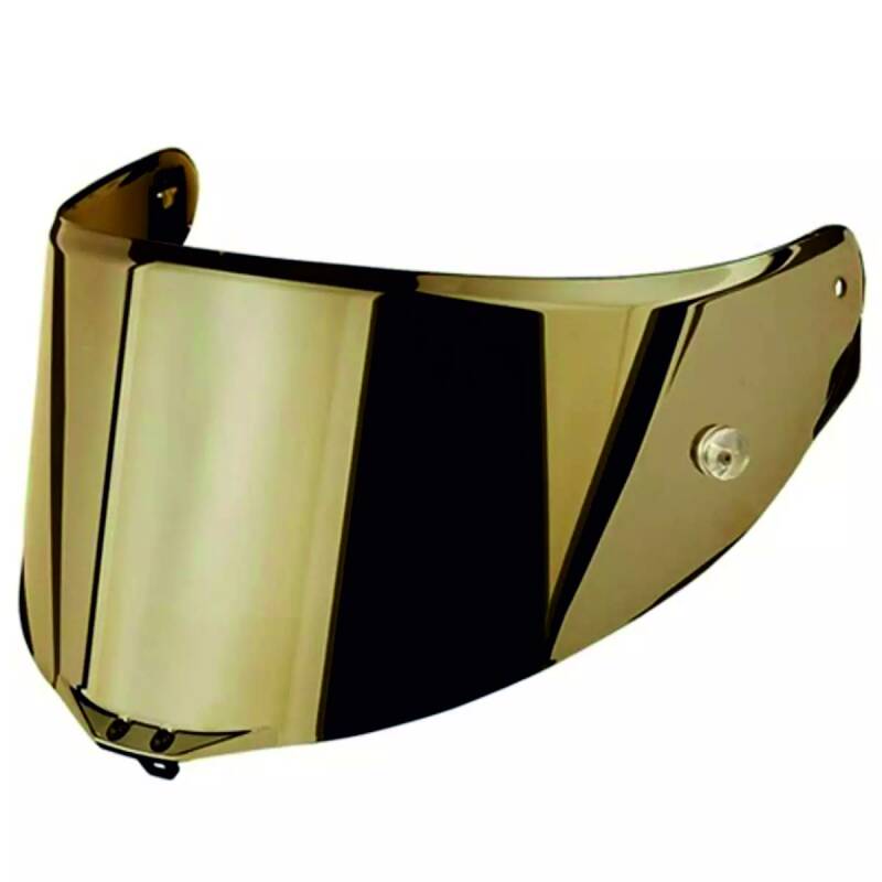 VISIÈRE IRIDIUM OR et PROTECTION LYSION INCLUSE pour AGV PISTA GP RR - PISTA GP R -  CORSA R - MPLK