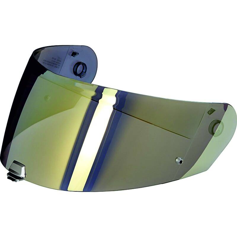 VISIÈRE IRIDIUM OR et PROTECTION LYSION INCLUSE pour HJC RPHA90 / HJ-29