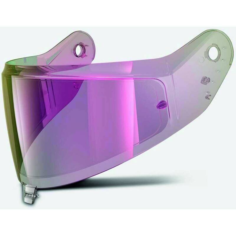 VISIÈRE IRIDIUM ROSE et PROTECTION LYSION INCLUSE pour SHARK SKWAL i3 - D-SKWAL 3 - RIDILL 2 / VZ400