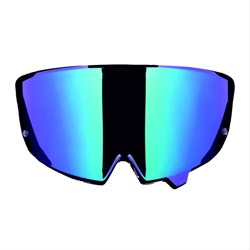 VISIÈRE IRIDIUM VIOLET et PROTECTION LYSION INCLUSE pour RUROC EOX