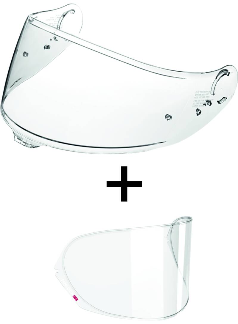 VISIÈRE TRANSPARENTE et PROTECTION LYSION INCLUSE pour SHOEI GT AIR 3 / CNS-1C — avec PINLOCK / 100 ML – Image 5