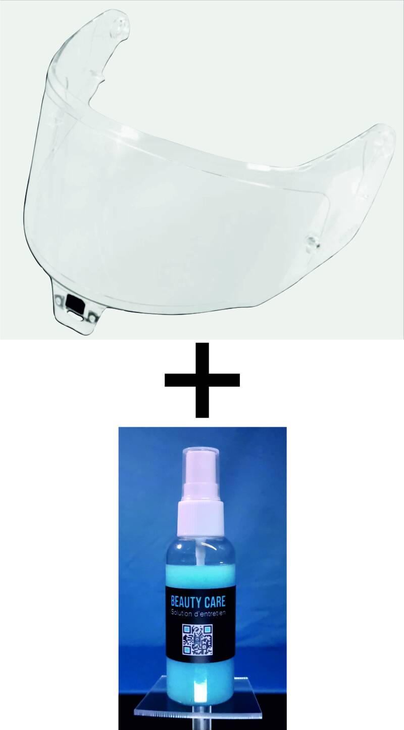 VISIÈRE TRANSPARENTE et PROTECTION LYSION INCLUSE pour ALPINESTARS SUPERTECH R10 / AFHS-01 — avec PINLOCK / 100 ML – Image 3