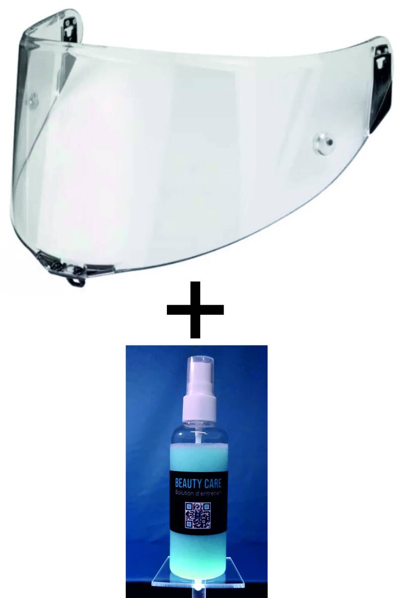 VISIÈRE TRANSPARENTE et PROTECTION LYSION INCLUSE pour AGV PISTA GP RR - PISTA GP R - CORSA R - MPLK — sans PINLOCK / 100 ML – Image 6