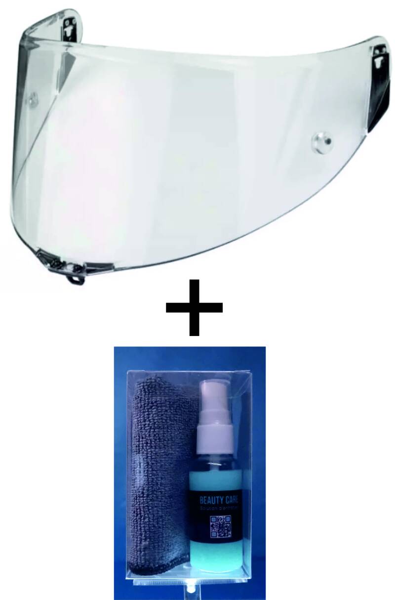 VISIÈRE TRANSPARENTE et PROTECTION LYSION INCLUSE pour AGV PISTA GP RR - PISTA GP R - CORSA R - MPLK — sans PINLOCK / 100 ML – Image 4