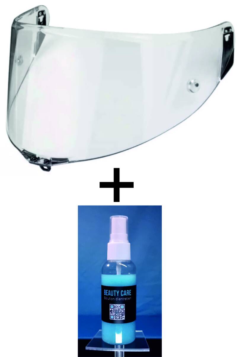 VISIÈRE TRANSPARENTE et PROTECTION LYSION INCLUSE pour AGV PISTA GP RR - PISTA GP R - CORSA R - MPLK — sans PINLOCK / 100 ML – Image 5
