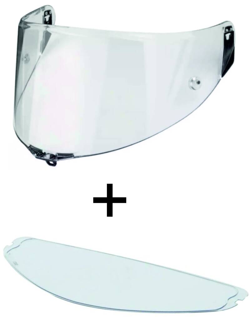 VISIÈRE TRANSPARENTE et PROTECTION LYSION INCLUSE pour AGV PISTA GP RR - PISTA GP R - CORSA R - MPLK — sans PINLOCK / 100 ML – Image 2