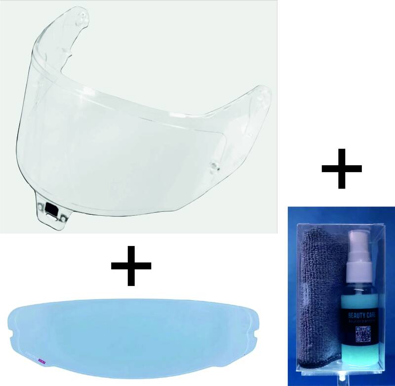 VISIÈRE TRANSPARENTE et PROTECTION LYSION INCLUSE pour ALPINESTARS SUPERTECH R10 / AFHS-01 — avec PINLOCK / 100 ML – Image 6