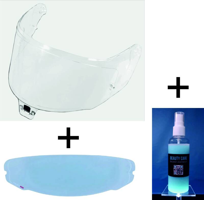 VISIÈRE TRANSPARENTE et PROTECTION LYSION INCLUSE pour ALPINESTARS SUPERTECH R10 / AFHS-01 — avec PINLOCK / 100 ML – Image 7