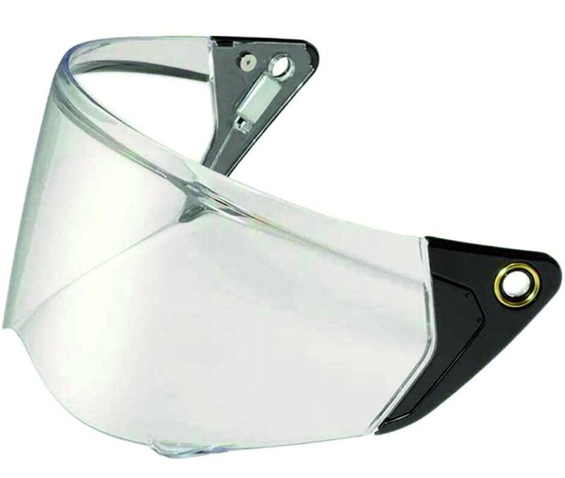 VISIÈRE TRANSPARENTE et PROTECTION LYSION INCLUSE pour SCORPION HX1 / KDF-19