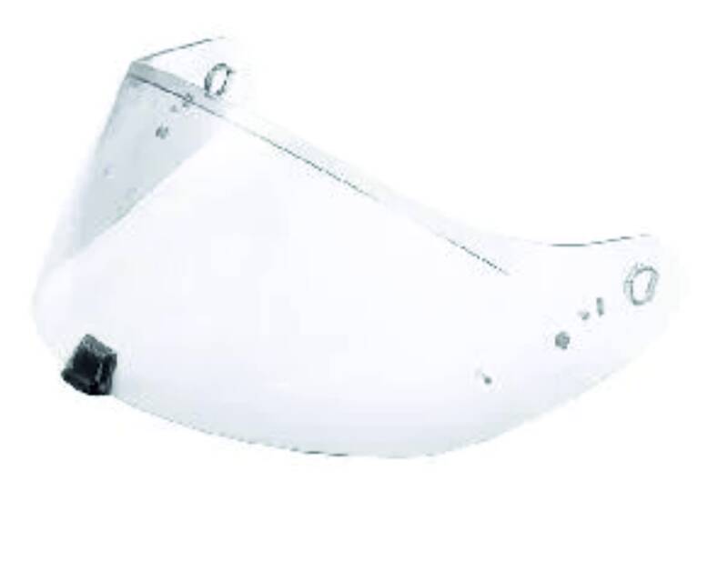 VISIÈRE TRANSPARENTE et PROTECTION LYSION INCLUSE pour SCORPION EXO R1 - 1400 - 520 - 391 / KDF-16-1