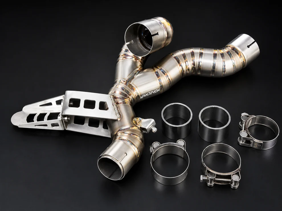 Tube de suppression de catalyseur Vandemon Titane Ducati Multistrada V4 2021-2024